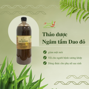 Thảo dược ngâm tắm Dao Đỏ